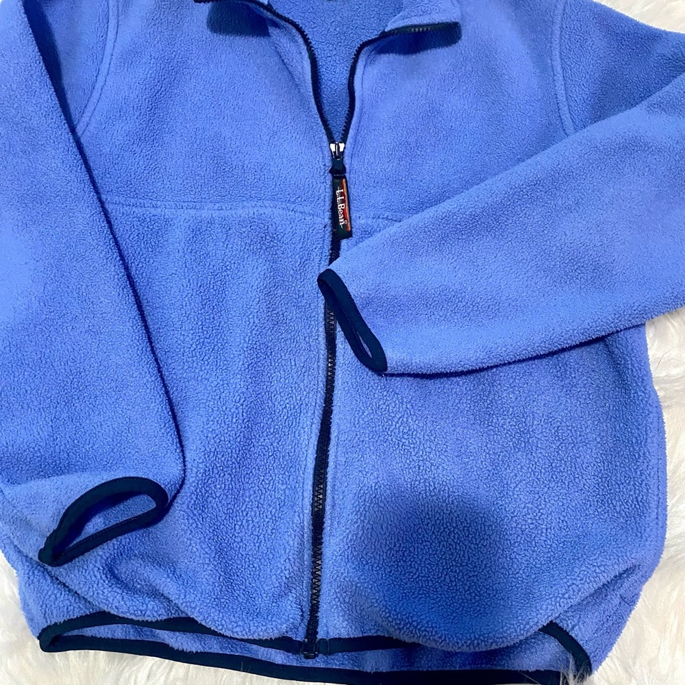 L.L Bean fleece jacket. - Picture 2 of 4